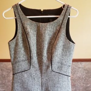 WHBM Grey Sleeveless Dress